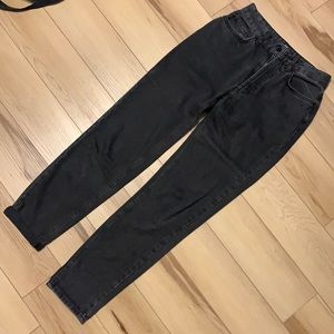 BDG Urban Outfitters Washed Black Mom Jeans